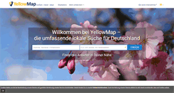 Desktop Screenshot of branchenbuch.yellowmap.de