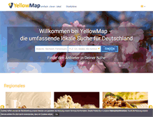 Tablet Screenshot of branchenbuch.yellowmap.de